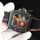 replica richard mille RM 68-01 Tourbillon Cyril Kongo Watch black ceramic case yellow velcro strap (9)_th.jpg